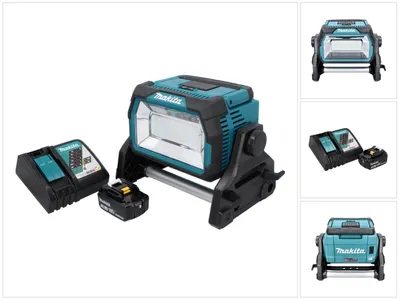 Obrázek produktu pro Makita DML 809 RF1 Akumulátorový stavební LED reflektor 18 V 10000 lm + 1x akumulátor 3,0 Ah + nabíječka