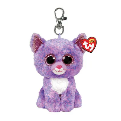 Image de Ty Beanie Boo's Clip Cassidy Cat, 7cm