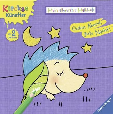 Produktbild von Mein allererster Malblock: Guten Abend, gute Nacht!