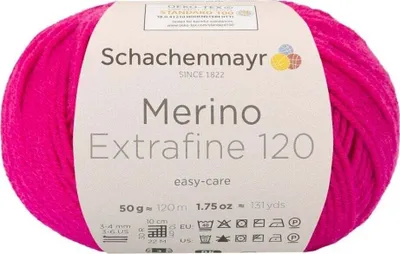 Obrázok produktu pre Schachenmayr Merino Extrafine 120 00140 Pletacia priadza