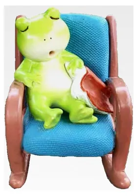 Produktbild von Miniatur-Feengarten Frosch Figur