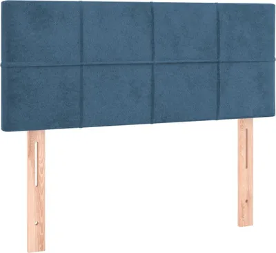 Produktbild von Kopfteil Dunkelblau 80x5x78/88 cm Samt