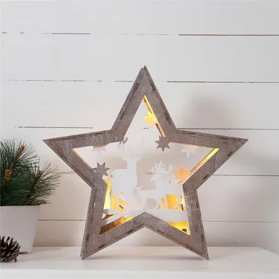 Zdjęcie produktu dla Star Trading Fauna, Lekka ozdoba, Brązowy, IP20, 10 szt., LED, 0,3 W