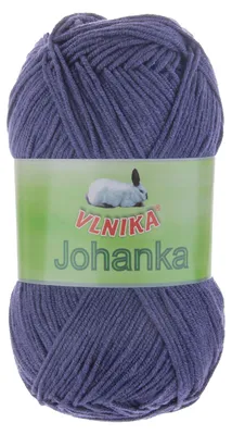 50g Strickgarn Johanka dunkelblau