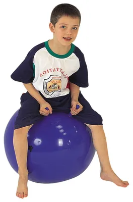 Produktbild von Weplay KB1301 Sprungball/Hüpfball, groß, 55 cm, blau
