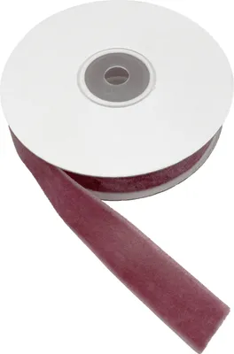 Produktbild von Oblique Unique 1 Rolle Samt Band Geschenkband zum Dekorieren von Geschenken für Weihnachten Geburtstag - altrosa