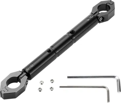 Produktbild von 1 Satz Universal Motorrad Balance Bar - Motorrad Lenkererweiterung verstellbar - Aluminiumlegierung Schwarz