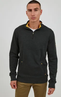Produktbild von SOLID SDKaran Troyer Herren Sweatshirt Pullover Sweater mit Stehkragen Regular Fit