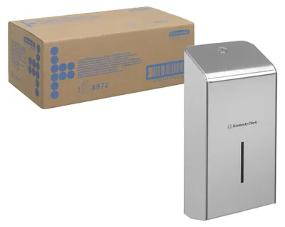 Toiletpapier-Dispenser Einzelblatt, Edelstahl, 1 Stück