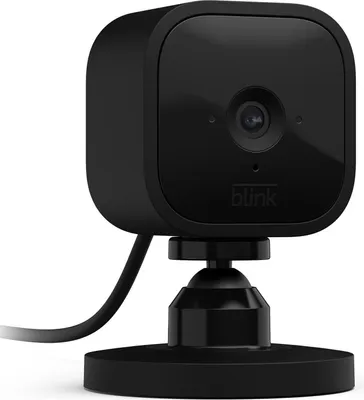 Produktbild von Blink Mini 1-Kamera (Schwarz) - 1080p-HD-Video, Nachtsicht, Alexa, schwarz B09N6W3QLN