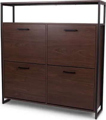 Productafbeelding van Milton & Oldbrook schoenenkast Foggia, notenhoutlook