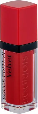 Zdjęcie produktu dla Bourjois, Rouge Edition Velvet, Dimethicone, Matte, Liquid Lipstick, 01, Personne Ne Rouge, 7.7 ml