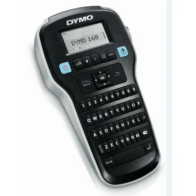 Produktbild von DYMO LabelManager ™ 160 QWERTY, QWERTY, D1, Wärmeübertragung, 180 x 180 DPI, 12 mm/sek, Schwarz, Silber