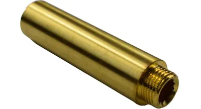 Produktbild von Gewindefitting Messing Hahnverlängerung 3/4" AG x 3/4" IG 100 mm