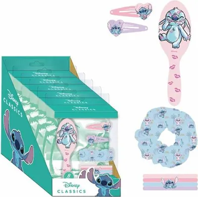 Image de Set d'accessoires pour cheveux Stitch 8pcs