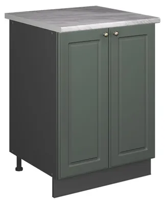 Immagine prodotto di Mobile lavello cucina Vicco Fame-Line Verde-oro rustico/Antracite 60 cm, Model 65275