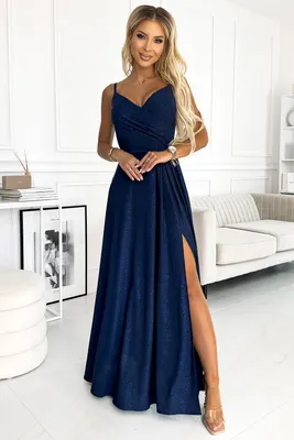 Produktbild von Kleid NUMOCO CHIARA 299-10 BLAU Größe: XL