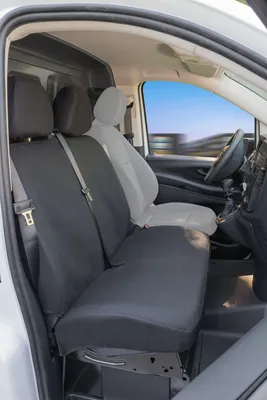 Produktbild von Walser Sitzbezüge für Mercedes Vito 447 für Doppelbank vorne aus Polyester ab BJ 06/2014 - heute, 10534