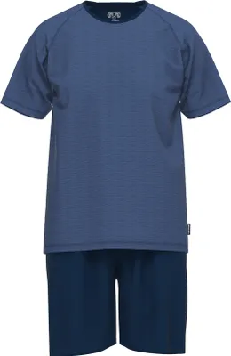 Produktbild von Ceceba Shorty, Rundhals Traveller blau-dunkel-Ringel (632)-56