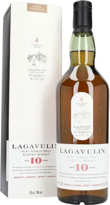 Produktbild von Lagavulin 10 Years + Box 700ml 43% Vol.
