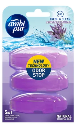 Produktbild von Ambi Pur Nachfüllpackung Toilettenblock Lavendel und Rosmarin