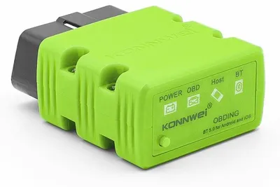Zdjęcie produktu dla Narzędzie do skanowania i diagnostyki samochodowej, KONNWEI KW902, Mini ELM327, Bluetooth 5.0, OBD2, kompatybilne z Androidem i komputerem PC z systemem Windows, zielony