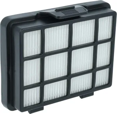 Produktbild von vhbw Staubsaugerfilter kompatibel mit Medion MD 17971 Staubsauger - Abluftfilter Schwarz Weiß