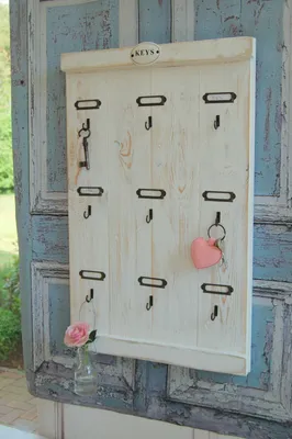 Produktbild von Landhaus Schlüsselbrett,Schlüsselkasten NIELS Shabby antique chic Handgefertigt