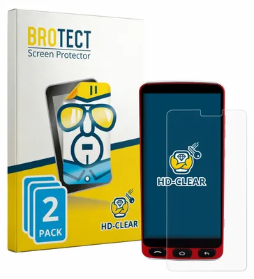 Produktbild von 2x Für Olympia Neo Smartphone Schutzfolie BROTECT Displayschutz Display Schutz Folie Klar Transparent