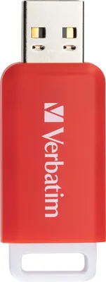 Obrázek produktu pro Verbatim DataBar, 16 GB, USB Typ-A, 2.0, Dia, 9,1 g, Rot