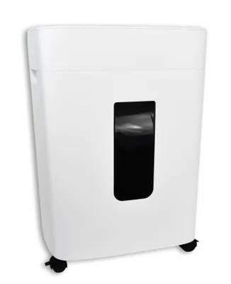 Produktbild von DESQ 20075 Aktenvernichter – 8 Blatt – 2 x 12 mm – P-5 – 20 Liter – Micro-Cut