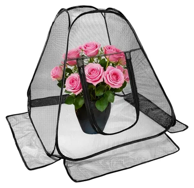 Image de Omgoods - Protège-plantes temporaires en treillis pour une protection contre les parasites