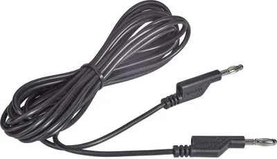Produktbild von VOLTCRAFT MS5/SW Messleitung Lamellenstecker 4 mm Lamellenstecker 4 mm 5.00 m Schwarz 1 St.