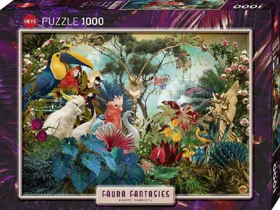 Produktbild von Heye Puzzle Birdiversity, 1000 Teile, 1000 Stück(e), Kunst
