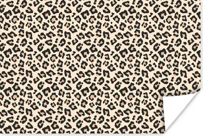 Produktbild von MuchoWow® Poster Tiger - Tiere - Design 60x40 cm - Schlafzimmerdekoration