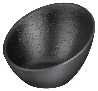Schale ZEN 10 cm, Melamin, schwarz, spülmaschinenfest
