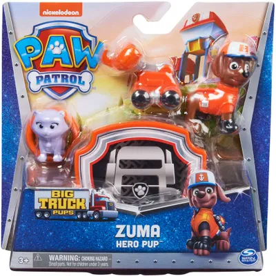 Obrázek produktu pro PAW Patrol PAW FGR HeroPupsBgRgsZuma OC GML, 3 rok/roky, Tlapková patrola, Vícebarevný