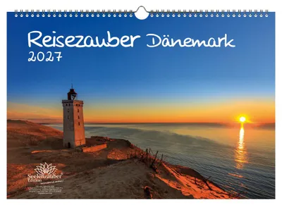 Produktbild von Reisezauber Dänemark DIN A3 Kalender für 2027 Kopenhagen Stadt Reise