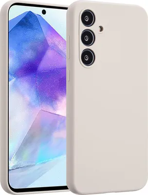 Zdjęcie produktu dla Accezz Liquid Silicone Backcover dla Samsung Galaxy A55 - Stone