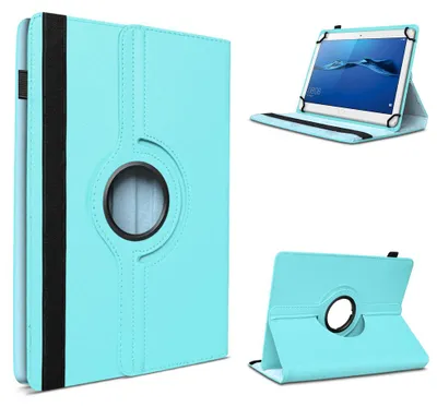Produktbild von Schutzhülle für VALE Tablet V10E / V10A Hülle Tasche Case 360 Grad Drehbar 10,1Farben:Türkis