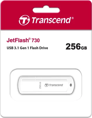 Productafbeelding van Transcend JetFlash 730, 256 GB, USB 3.1 Gen 1