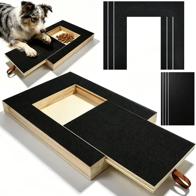 Imagen del producto de Tablero rascador para cajón, de sisal, 60 cm, para gatos
