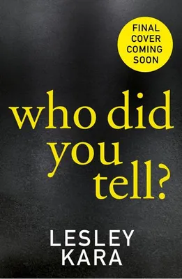 Obrázek produktu pro Who Did You Tell?