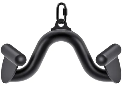 Obrázok produktu pre Ergonomická tyč na priťahovanie (lat pulldown) s dĺžkou 30,5 cm – pre všestranný tréning svalov