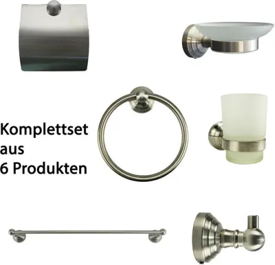 Produktbild von Komplettset ACCIANO / Badzubehör bestehend aus 6 Produkten