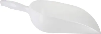 Schaufelblatt MOPLEN 34 cm, rund, weiß, Kunststoff