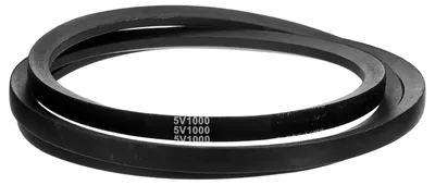 5V1000 V-Riemen, Gummi, 2540 mm Außenumfang, 15,7 mm breit, schwarz
