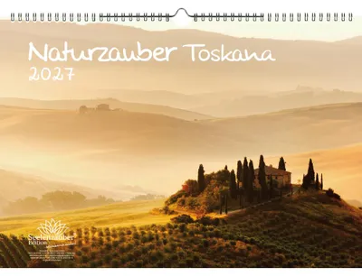 Produktbild von Naturzauber Toskana DIN A3 Kalender für 2027 Landschaft Natur Urlaub Mediterran Italien - Seelenzauber