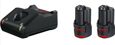 Image de Bosch 1600A019R8 Bosch Basis Starter Set 2x2.0Ah + GAL 12V-40