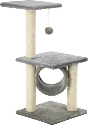Produktbild von vidaXL Katzen-Kratzbaum Sisal 65 cm Grau